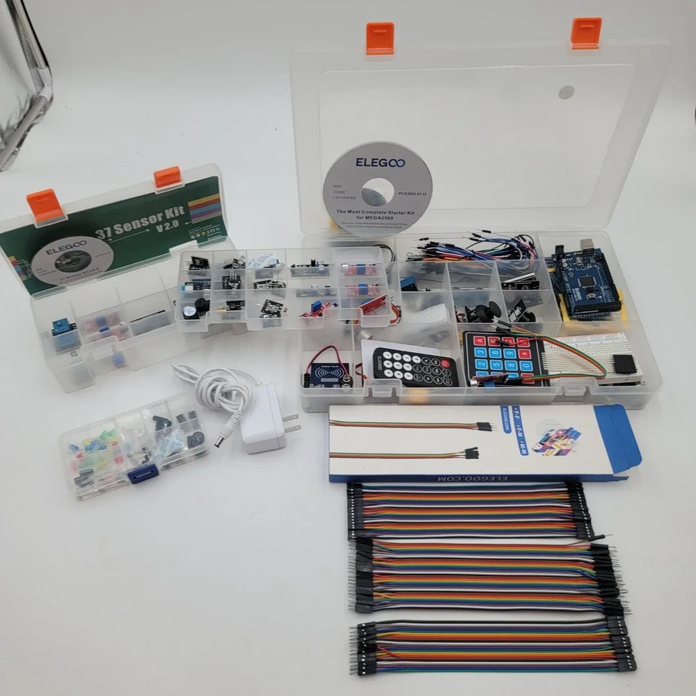 Elegoo Mega 2560 Most Complete Starter‎ Kit & 37 Sensor Kit V2.0 for Arduino